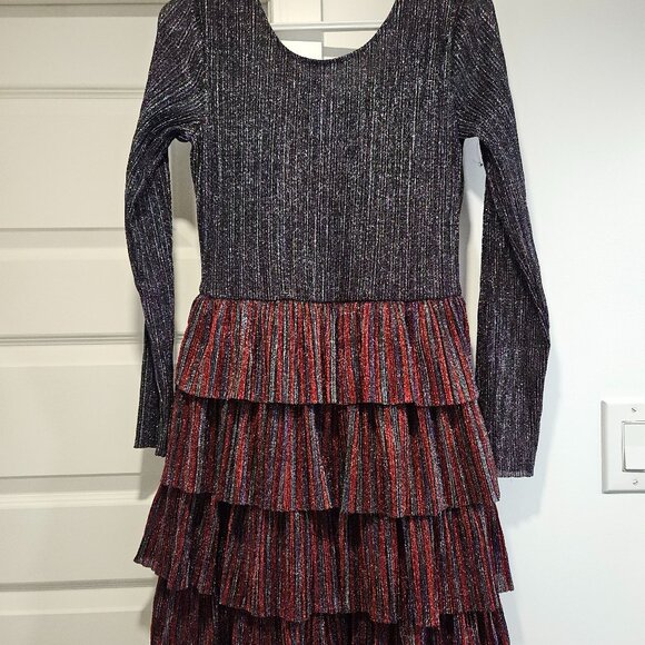 Paris Atelier & Other Stories sparkly tiered dress - Picture 1 of 5